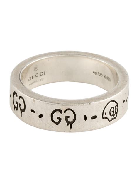 womens gucci heart ring|gucci ghost ring women.